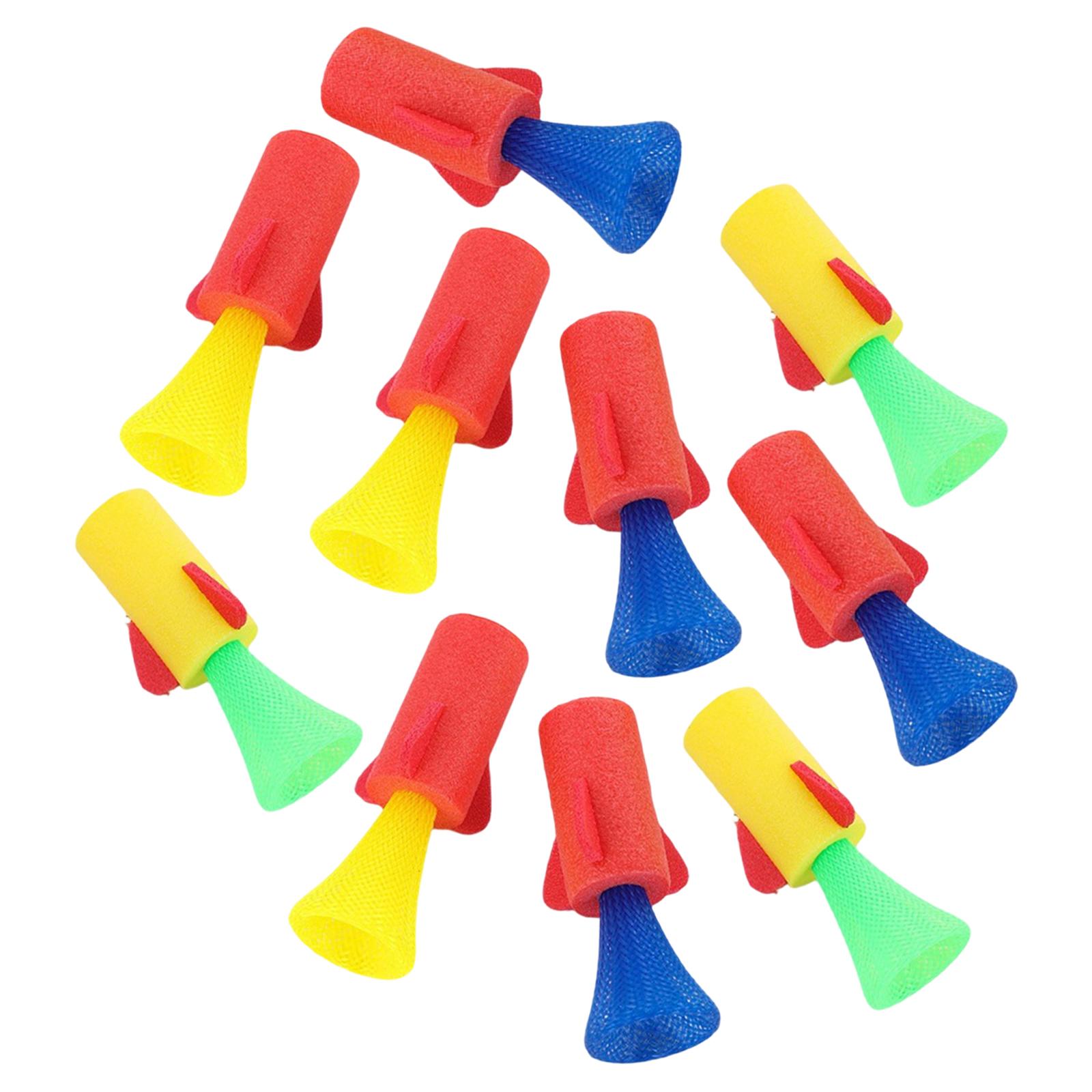 Novelty Gifts - Kinderspielzeug EVA Sprung-Raketenwerfer Federbetriebenes Lustiges Neuartiges