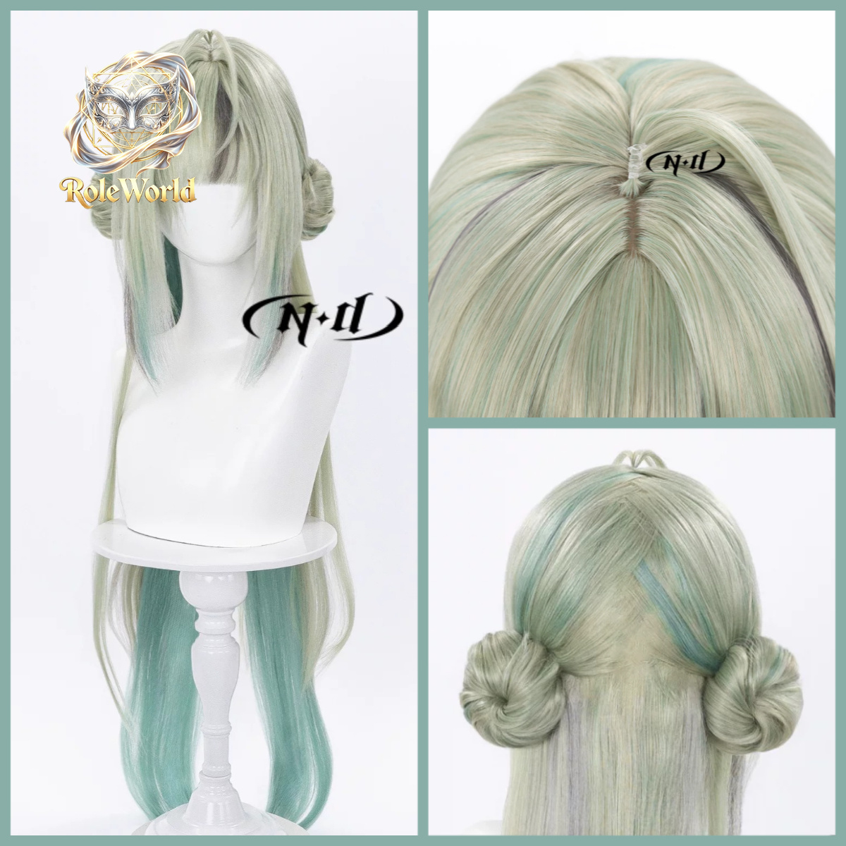 Anime Cosplay Wig Heat Resistant - Si Wig Arknights Endfield Si Cosplay