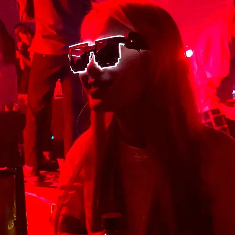 Kabellose LED-Leuchtbrille, im – Glow In The Dark Party Glasses Bewertung und Preis