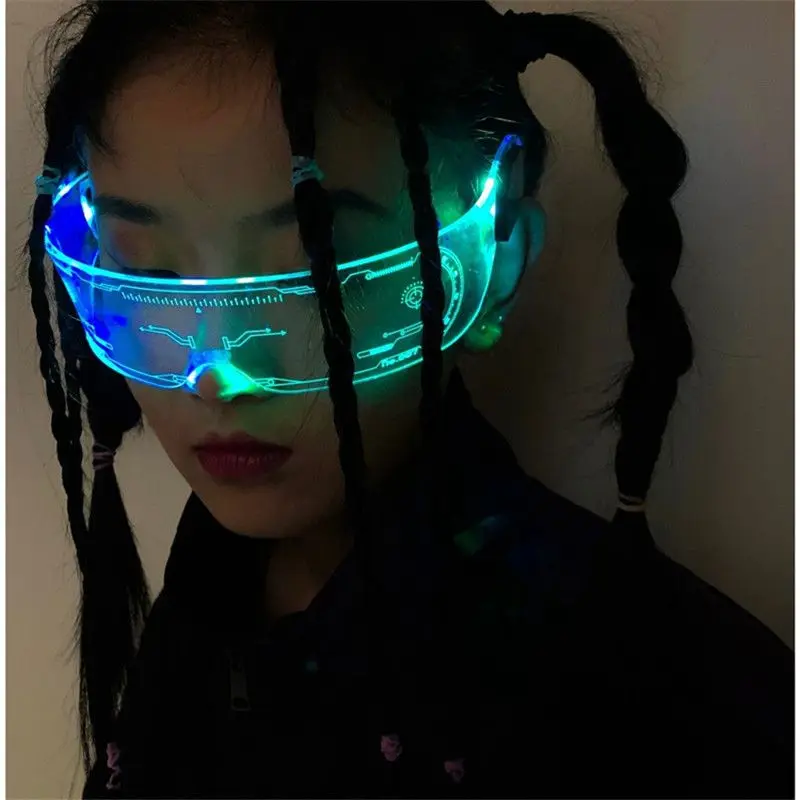 LED-Brille Leuchtende Partybri – Glow In The Dark Party Glasses Bewertung und Preis
