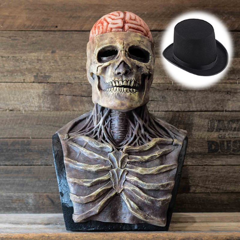 Gruselige Gehirne Skelett Mask – Led Purge Mask Halloween Bewertung und Preis